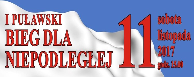Powiat Puławski partnerem I "Biegu dla Niepodległej” 