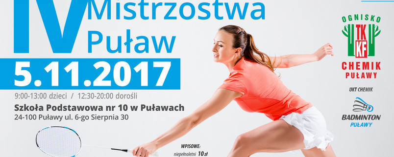 IV Mistrzostwa Puław w badmintonie