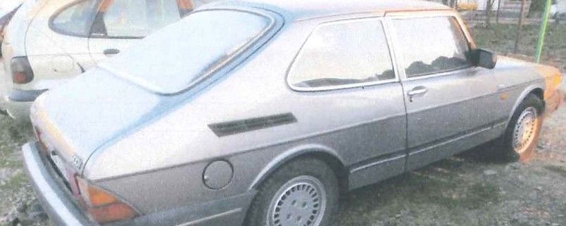 Obwieszczenie o II przetargu na sprzedaż samochodu SAAB 900i
