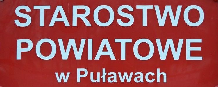 Starostwo Powiatowe w Puławach pracuje w sobotę 6 kwietnia 2019 r.