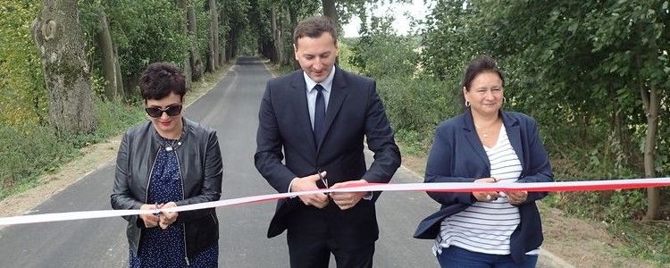 Zakończono modernizację drogi powiatowej nr 2542L Czesławice – Sadurki – dr. woj. 860