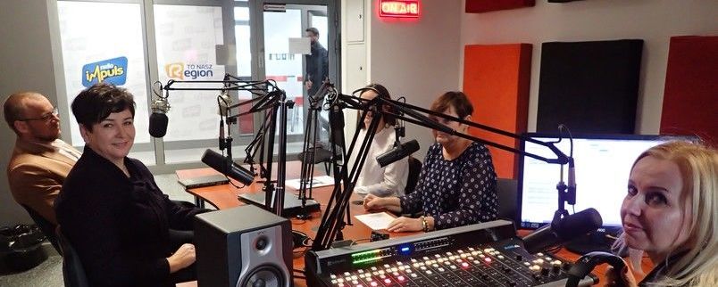 Starosta Danuta Smaga z Gośćmi w radio Impuls