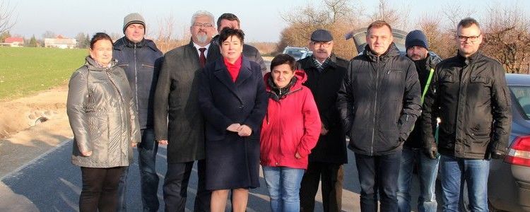 Przebudowa drogi powiatowej nr 2521L - ul. Wspólnej w Klikawie i Górze Puławskiej zakończona
