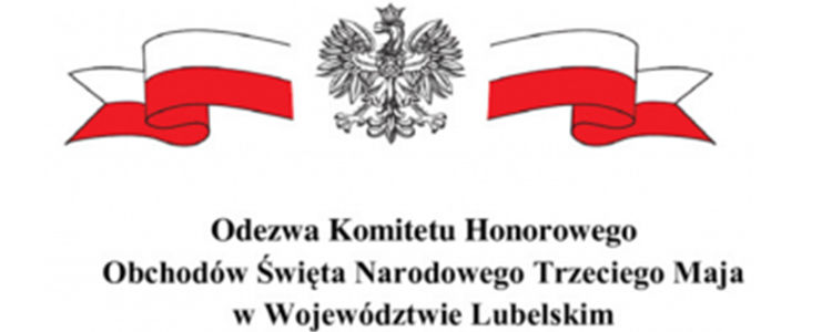 Odezwa Komitetu Honorowego Obchodów Święta Narodowego Trzeciego Maja, orzeł, flaga
