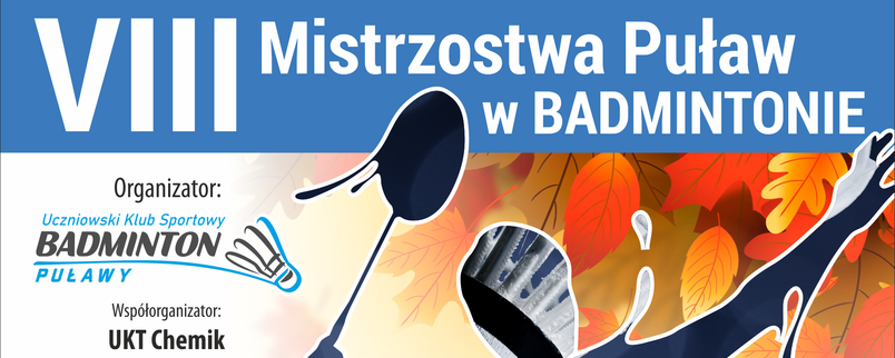 VIII Mistrzostwa Puław w Badmintonie, sportowiec z rakietą