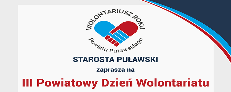 wolontariusz roku Powiatu Puławskiego, logo