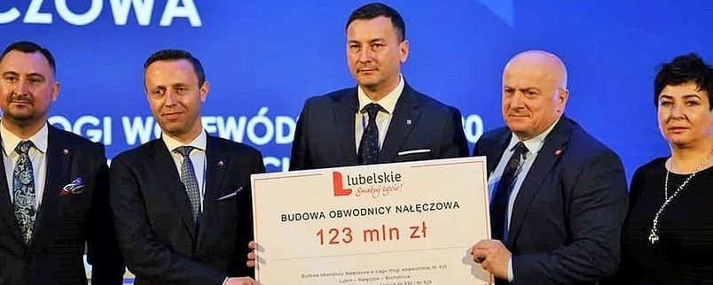 Podpisanie umowy na budowę I etapu obwodnicy Nałęczowa