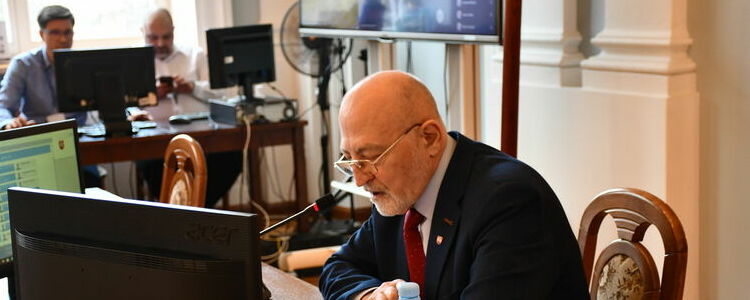 Michał Godliński - wiceprzewodniczący Rady Powiatu Puławskiego
