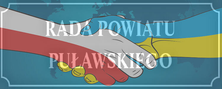 Rada Powiatu Puławskiego - dłonie w barach Polski i Ukrainy