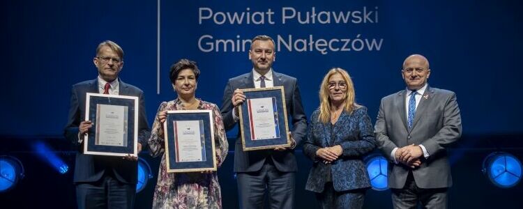 Powiat puławski z wyróżnieniem „Europejski Samorząd – Ambasador Funduszy Europejskich” 