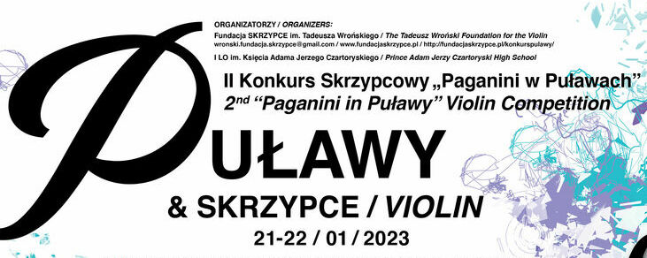 II Konkurs Skrzypcowy "Paganini w Puławach"