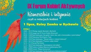 zaproszenie na IX Forum Kobiet Aktywnych