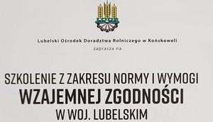 SZKOLENIE Z ZAKRESU NORMY I WYMOGI WZAJEMNEJ ZGODNOŚCI