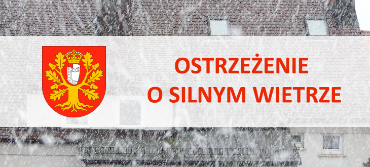 OSTRZEŻENIE O SILNYM WIETRZE