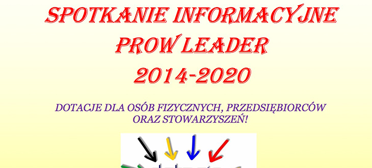Spotkanie informacyjne PROW 2014-2020 w Gminie Trzydnik Duży