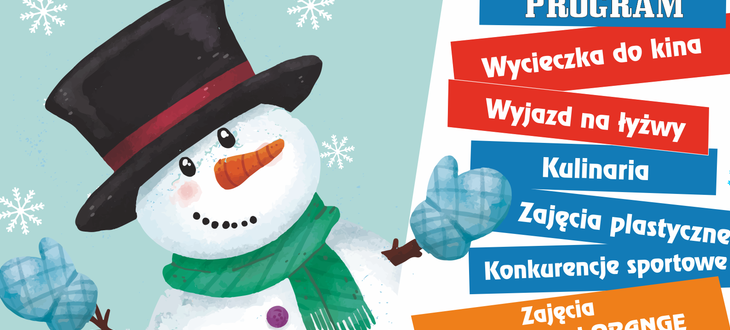 Gminny Ośrodek Kultury ogłosił wstępną listę zimowych propozycji dla dzieci i młodzieży