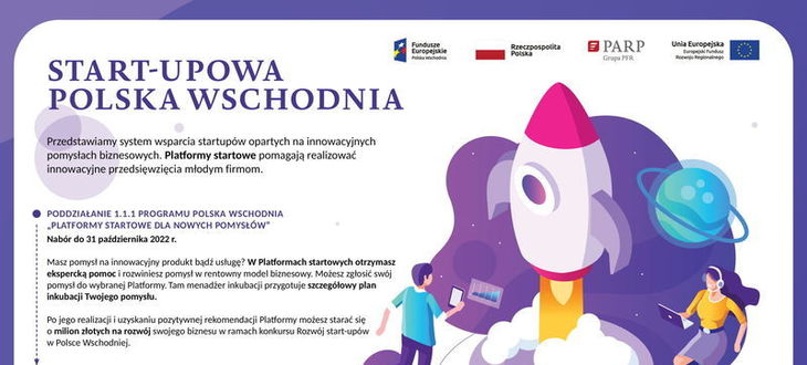 Kawałek plakatu z informacjami w formie graficznej
