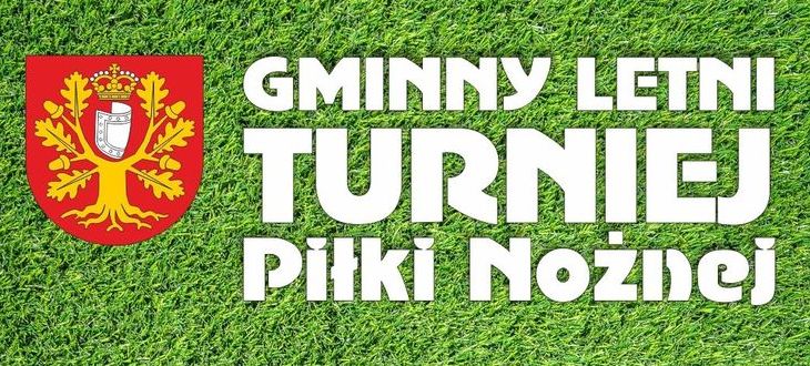 Napis Gminny Turniej Piłki Nożnej