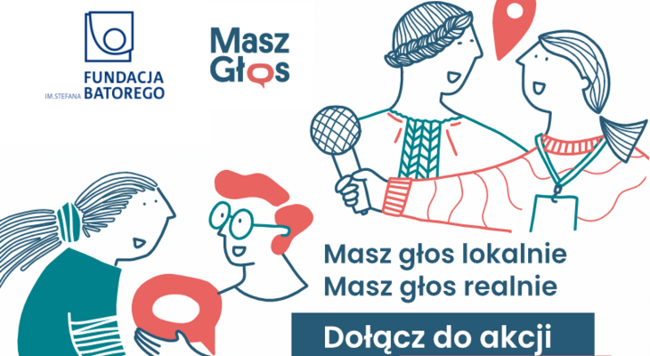 Działaj lokalnie – skorzystaj z pomocy ogólnopolskiej akcji Masz Głos!
