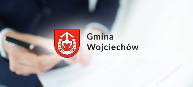 Komunikat Wójta Gminy Wojciechów 