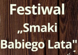 Napis Festiwal Smaki Babiego Lata