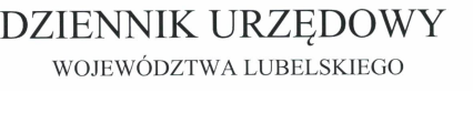 logo dziennik wojewody lubelskiego