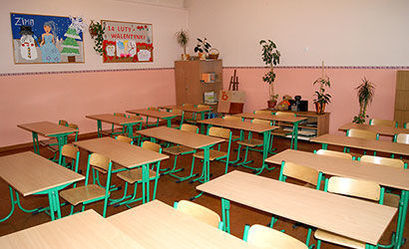 Pusta sala w szkole