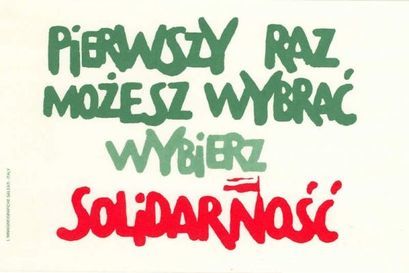 PIERWY, RAZ MOŻESZ WYBRAĆ WYBJERZ SOlDARÑOść LMMAGOCHE GALEAN-ALY