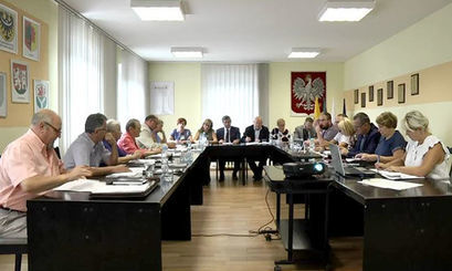 Na zdjęciu uczestnicy Sesji Rady Miejskiej
