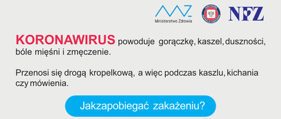 Grafika: KORONAWIRUS powoduje gorączkę, kaszel, duszności, bóle mięśni i zmęczenie. Przenosi się drogą kropelkową, a więc podczas kaszlu, kichania czy mówienia. Jakzapobiegać zakażeniu?