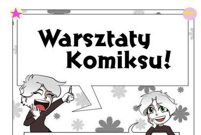 Plakat Warsztaty Komiksu w Żarowie