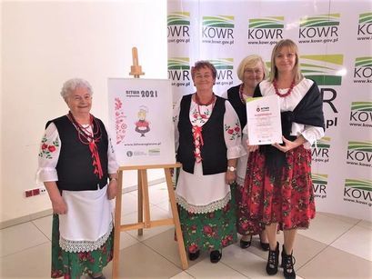 KGW Imbramowice z dyplomem za udział w konkursie "Bitwa Regionów 2021"