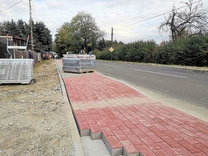 Rozpoczęła się budowa chodników na terenach wiejskich