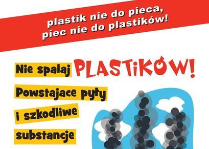 Plakat Nie spalaj plastików