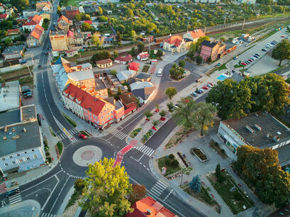 panorama miasta Żarów