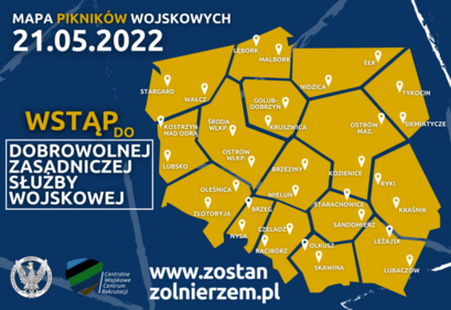 Wstąp do Dobrowolnej Zasadniczej Służby Wojskowej plakat