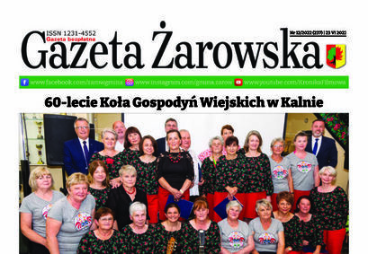 Nowy numer Gazety Żarowskiej 12/2022