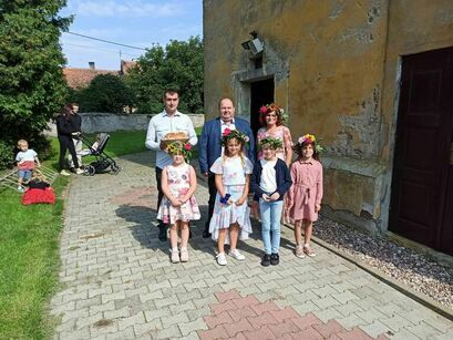 Dożynki wiejskie w Bukowie
