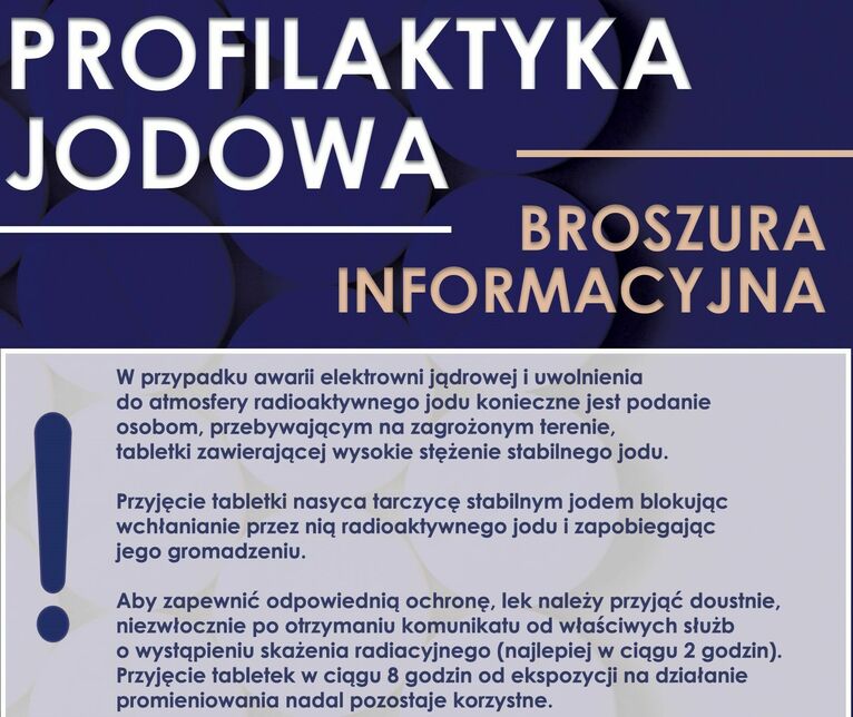 Gmina Żarów zaopatrzona w tabletki jodku potasu