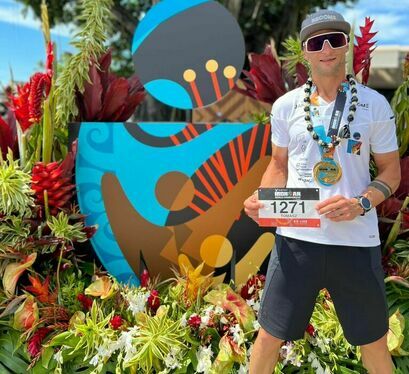 Tomasz Rudnik wrócił z Mistrzostw Świata Ironman Hawaje