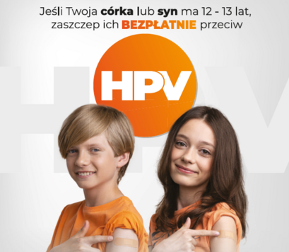 Bezpłatne szczepienia przeciw HPV dla 12 i 13-latków