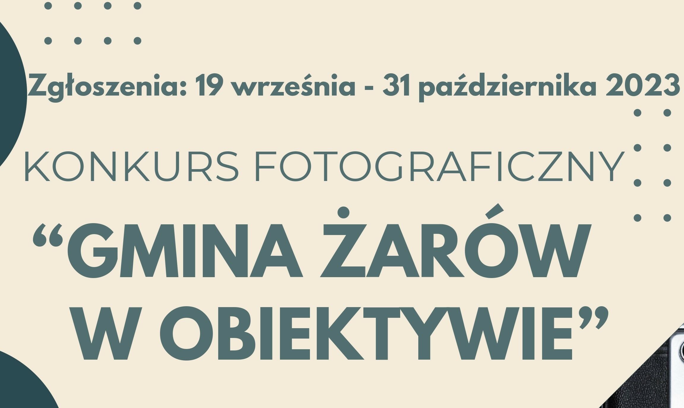 IV edycja konkursu fotograficznego „Gmina Żarów w obiektywie”