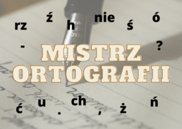 Konkurs "Mistrz ortografii"