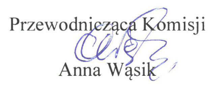 podpis Anna Wąsik