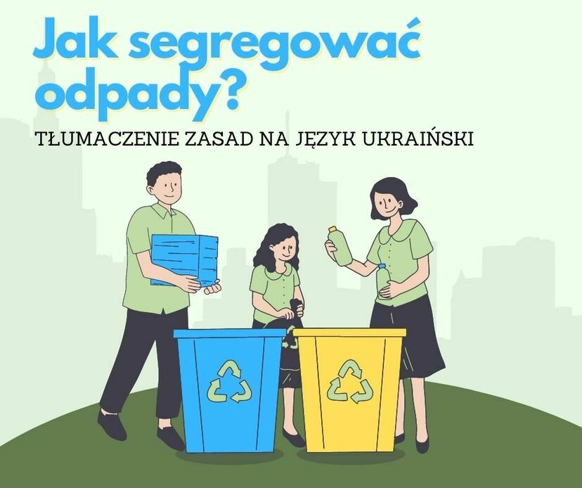 Plakat jak segregować odpady