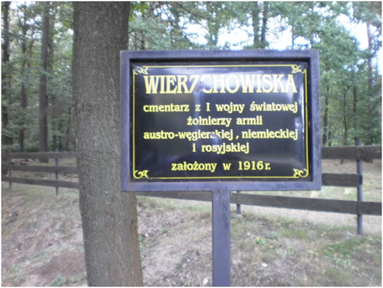 Cmentarz z I Wojny Światowej w Wierzchowiskach
