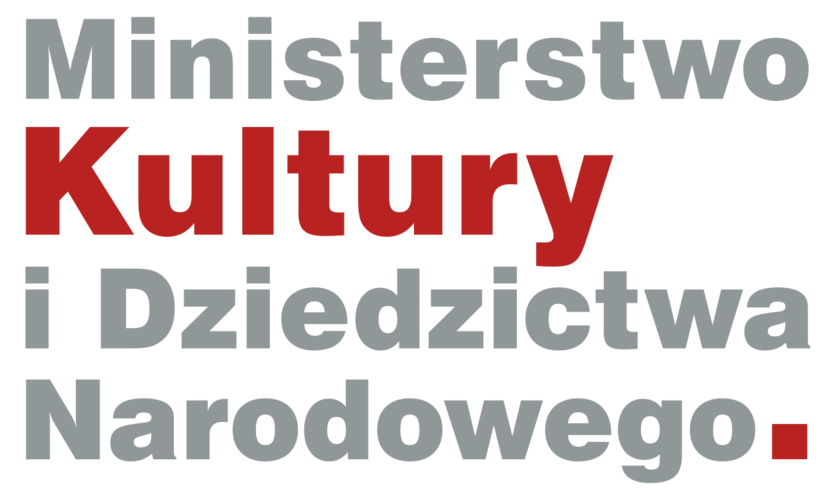 Logo Ministerstwo Kultury i Dziedzictwa Narodowego.