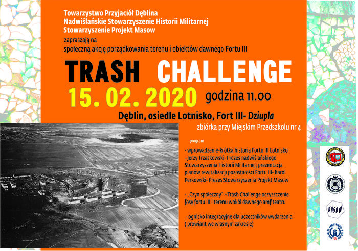 Plakat - TRASH CHALLENGE