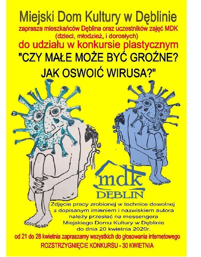 Plakat - Konkurs MDK