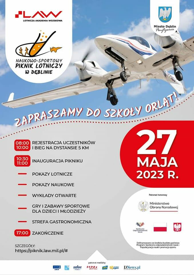 Plakat z informacjami